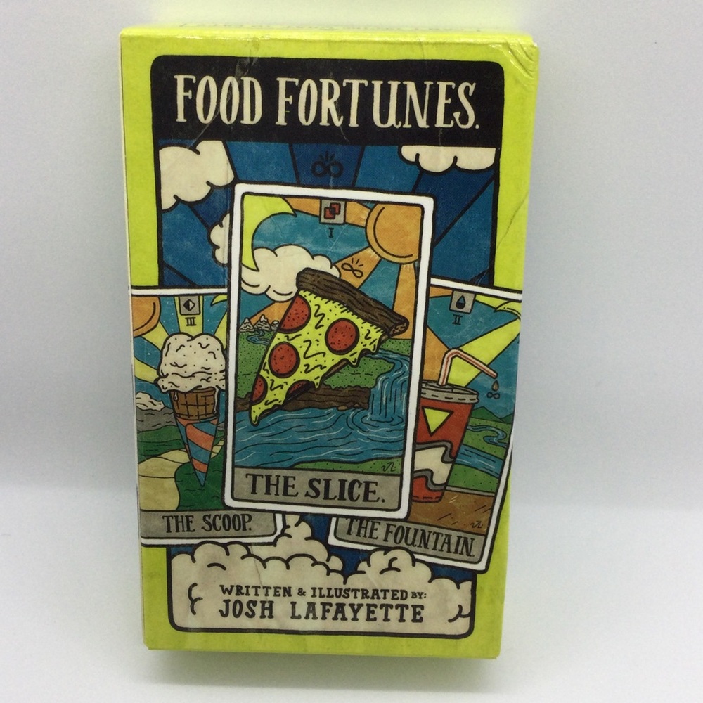 Food Fortunes “tarot” deck - cute! EUC